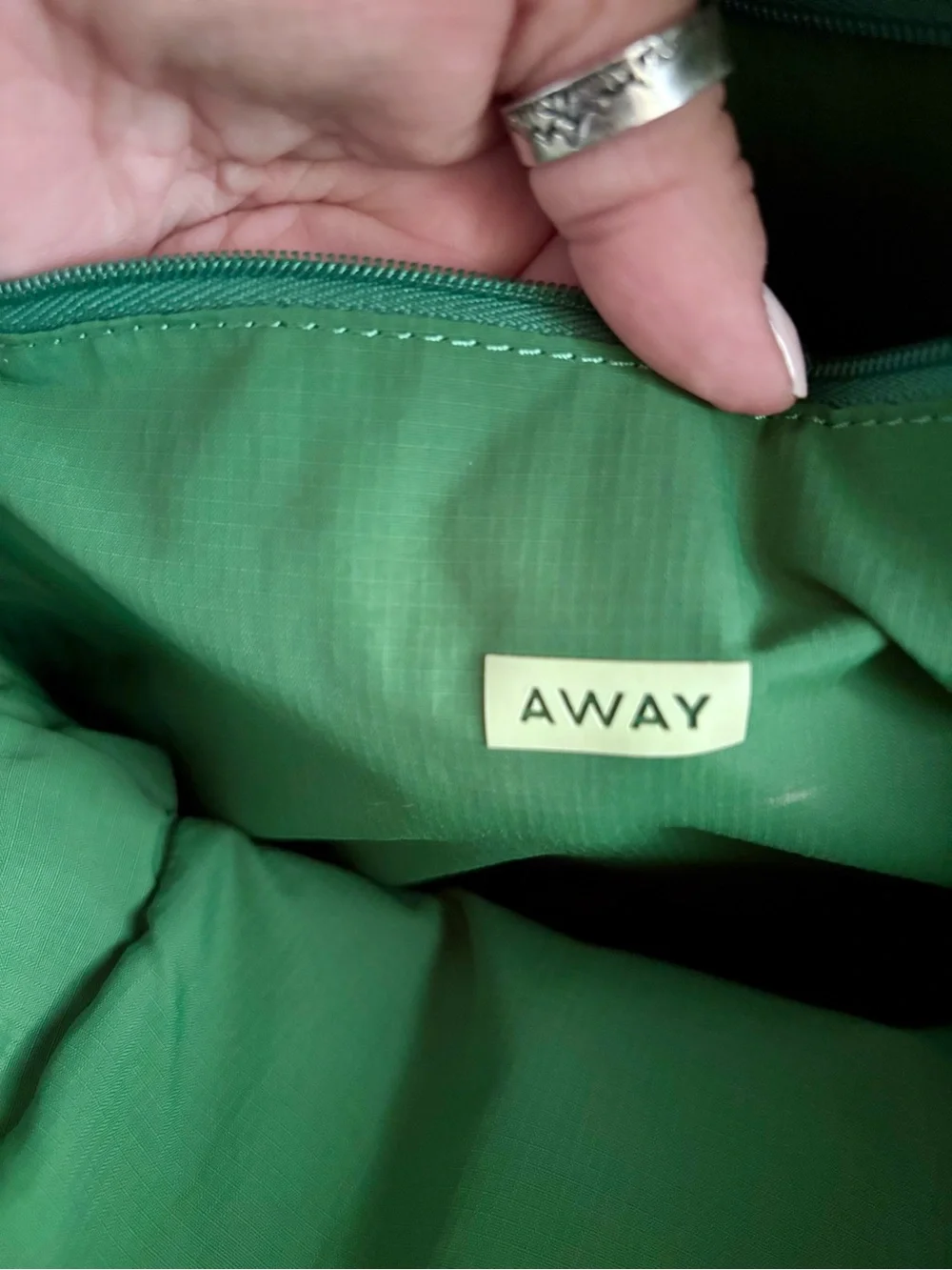 Away Men's Kelly Green Sports Backpack with Teal Accents🎾✅